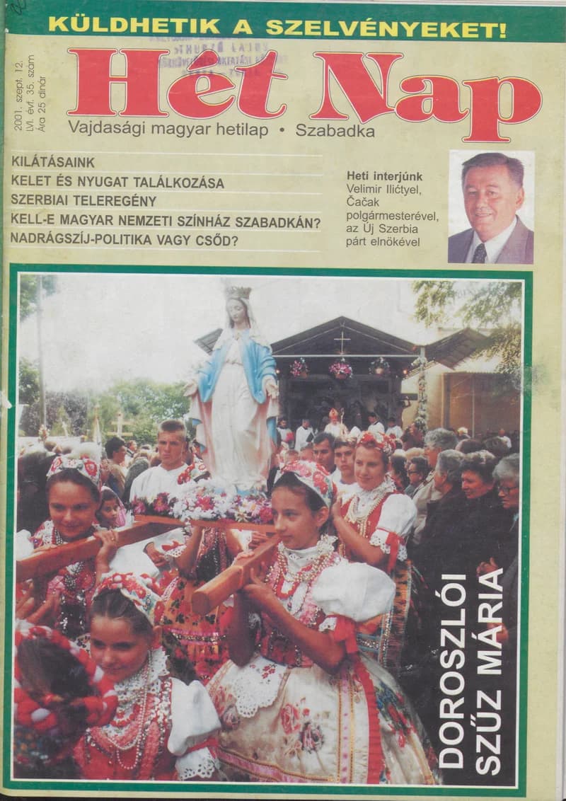 7 Nap, 56. évf. 2001. szeptember 12. 35. sz. 1–68. oldal