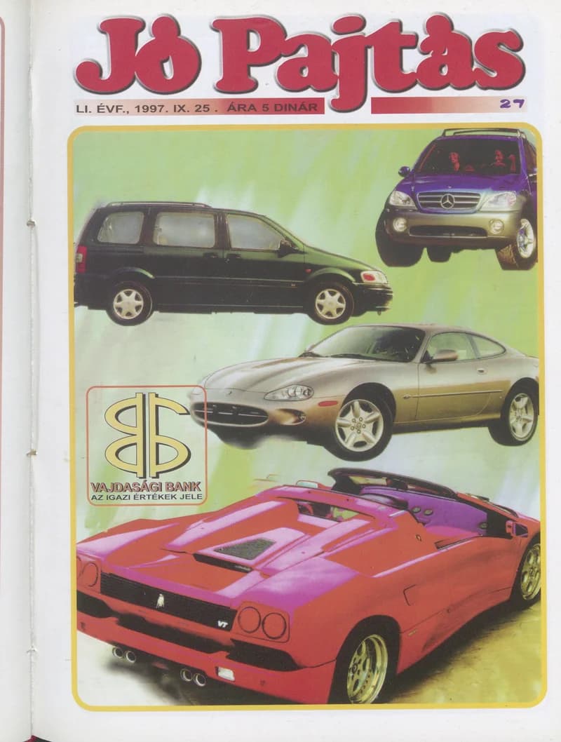 Jó Pajtás, 51. évf. 1997. szeptember 25. 27. sz.