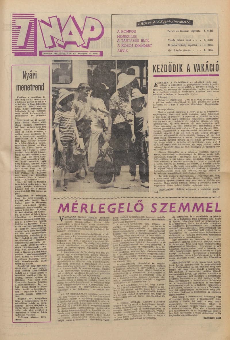 7 Nap, 20. évf. 1965. június 4. 22. sz. 1–24. oldal