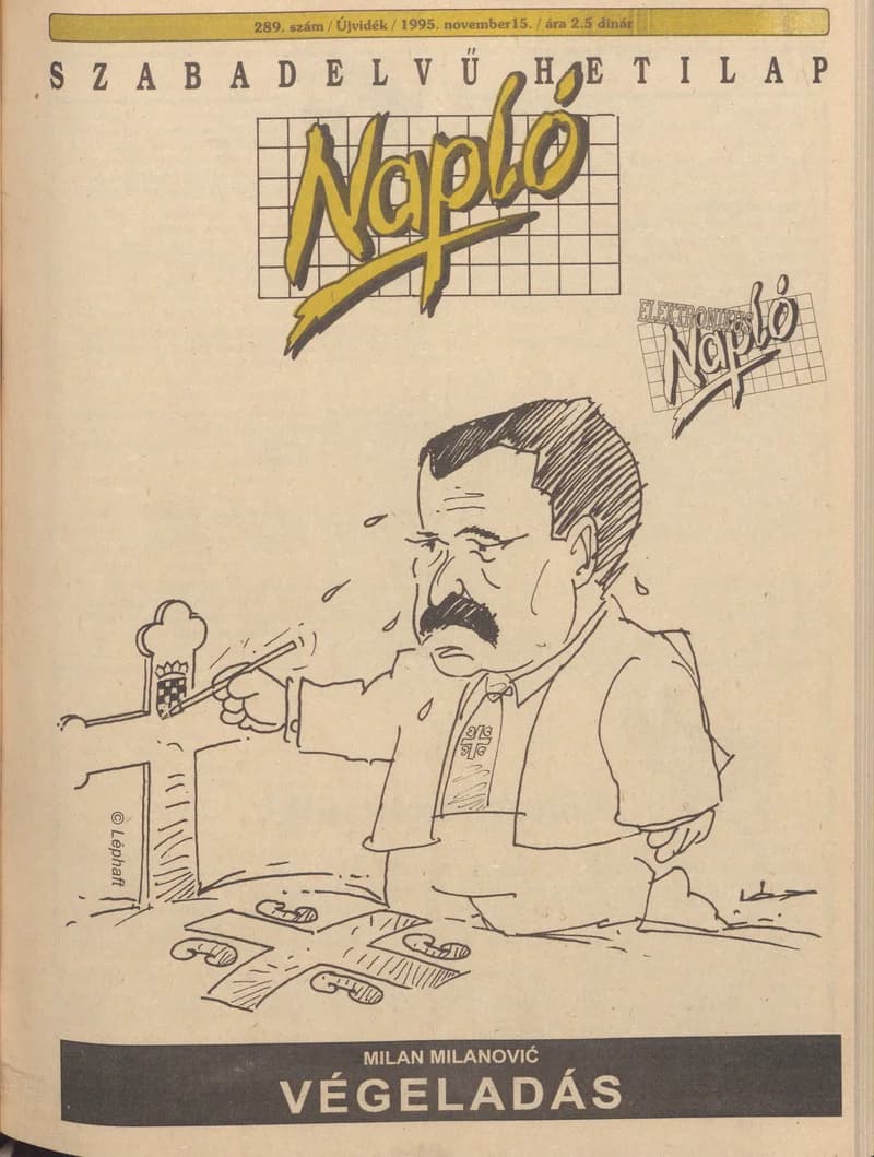 Napló - Szabadelvű hetilap, 6. évf. 1995. november 15. 289. sz.