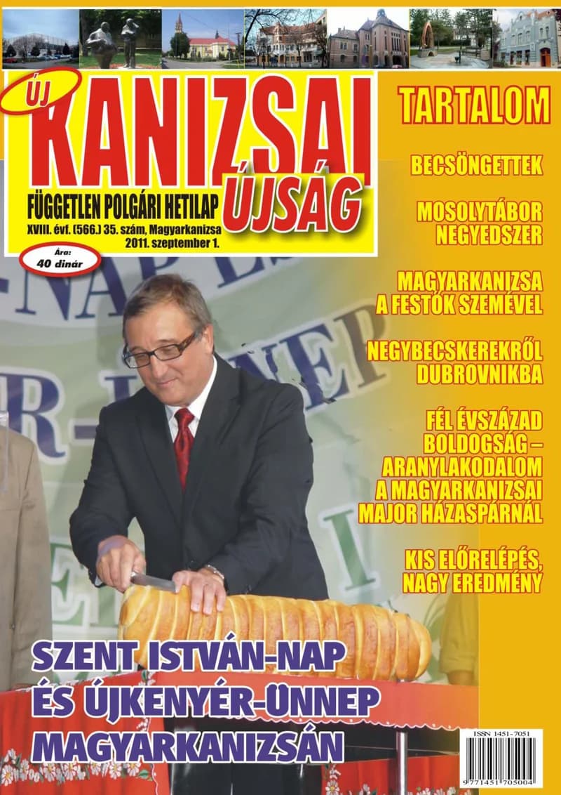 Új Kanizsai Újság, 18. évf. 2011. szeptember 1. 35. sz.
