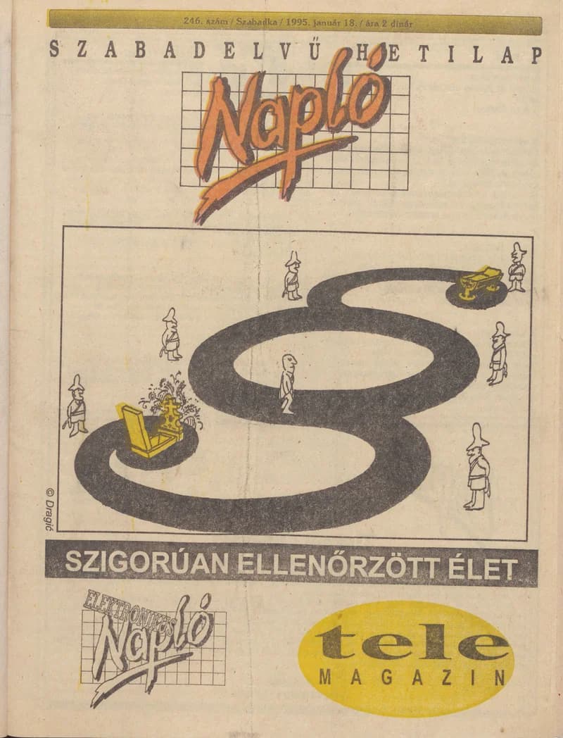Napló - Szabadelvű hetilap, 6. évf. 1995. január 18. 246. sz.