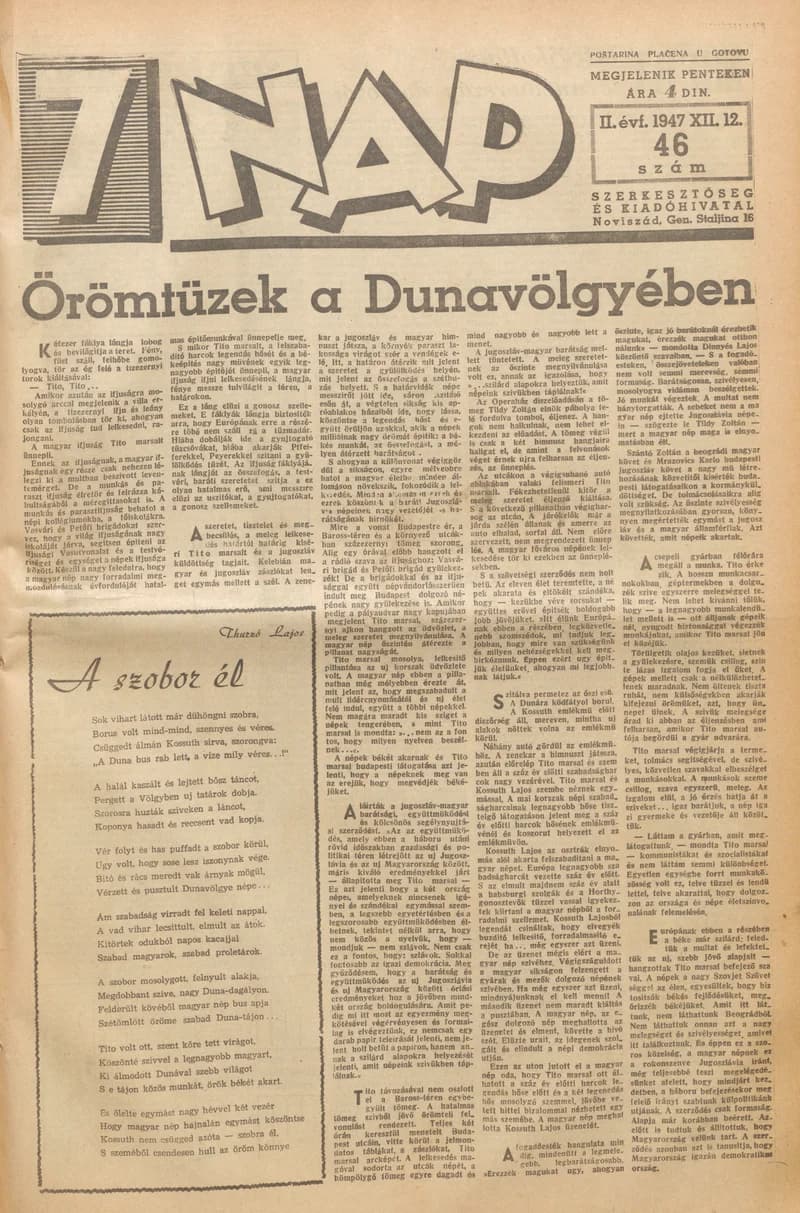 7 Nap, 2. évf. 1947. november 12. 46. sz. 1–10. oldal