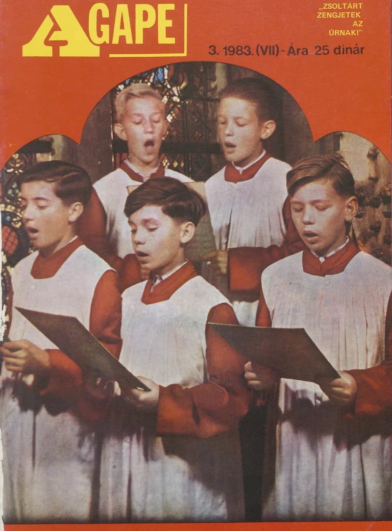 Agape, 7. évf. 1983. január. 1. sz.
