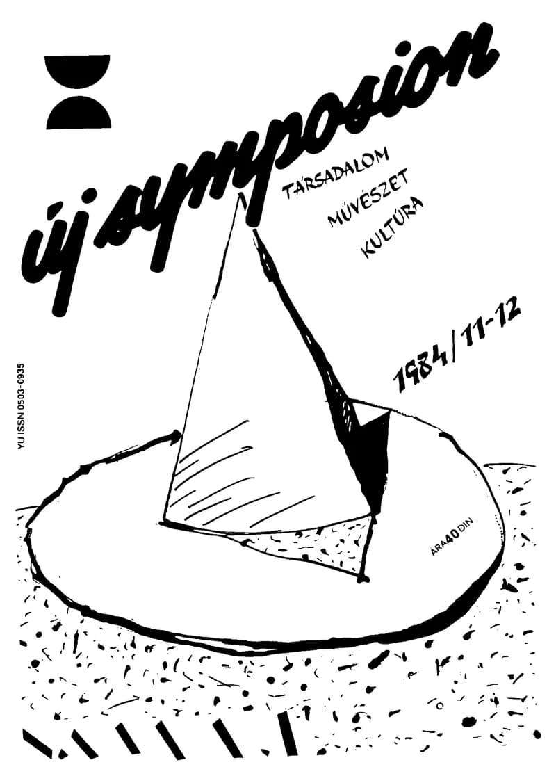 Új Symposion, 20. évf. 1984. november – december. 227–228. sz. 1–72. oldal