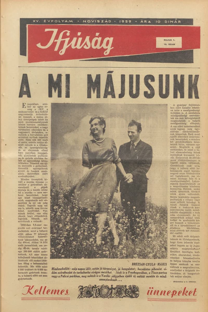 Ifjúság, 15. évf. 1959. május 1. 18. sz.