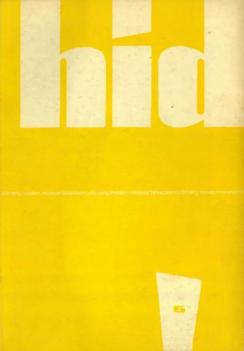 Híd, 22. évf. 1958. június. 6. sz. 437–524. oldal