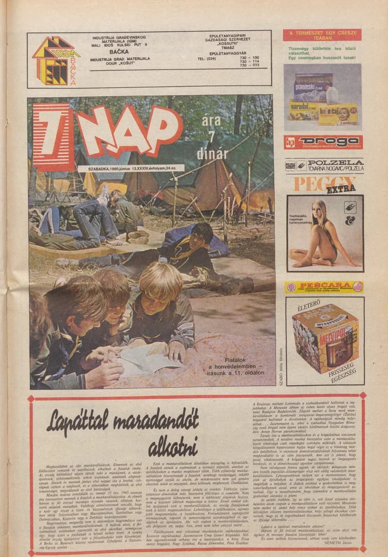 7 Nap, 35. évf. 1980. június 13. 24. sz. 1–20. oldal