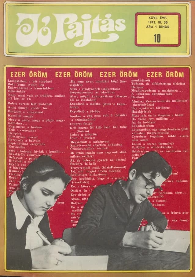 Jó Pajtás, 26. évf. 1972. március 30. 10. sz.