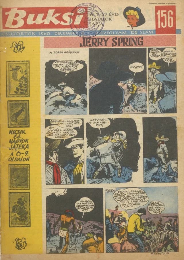 Buksi, 4. évf. 1960. december 15. 156. sz.