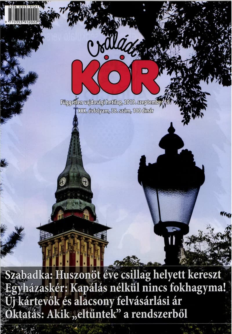 Családi Kör, 30. évf. 2019. szeptember 19. 38. sz.