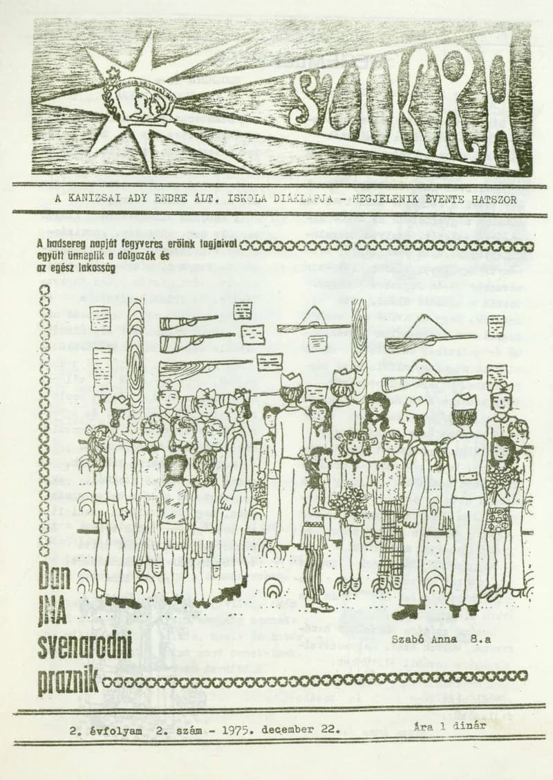 Szikra, 2. évf. 1975. december 22. 2. sz.