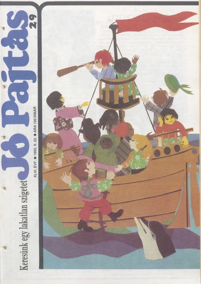 Jó Pajtás, 46. évf. 1992. október 22. 29. sz.