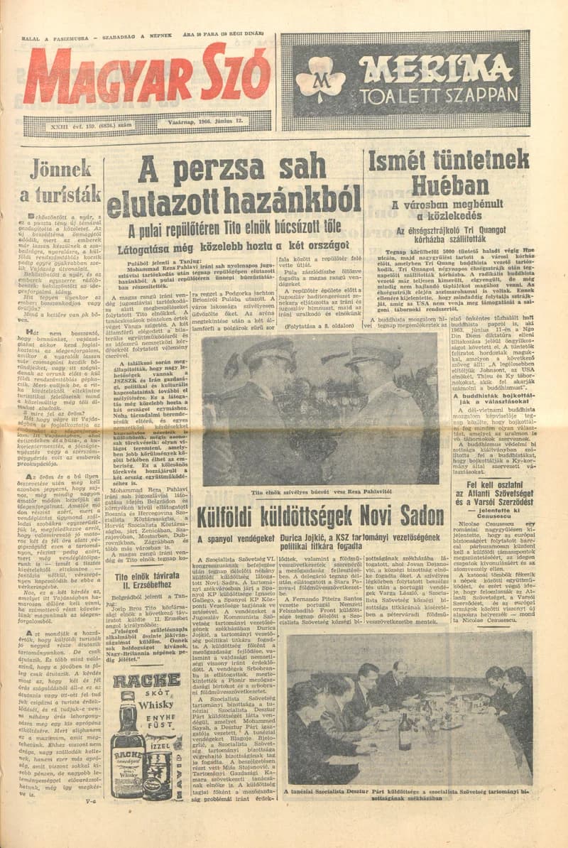 Magyar Szó, 23. évf. 1966. június 12. 159. sz.