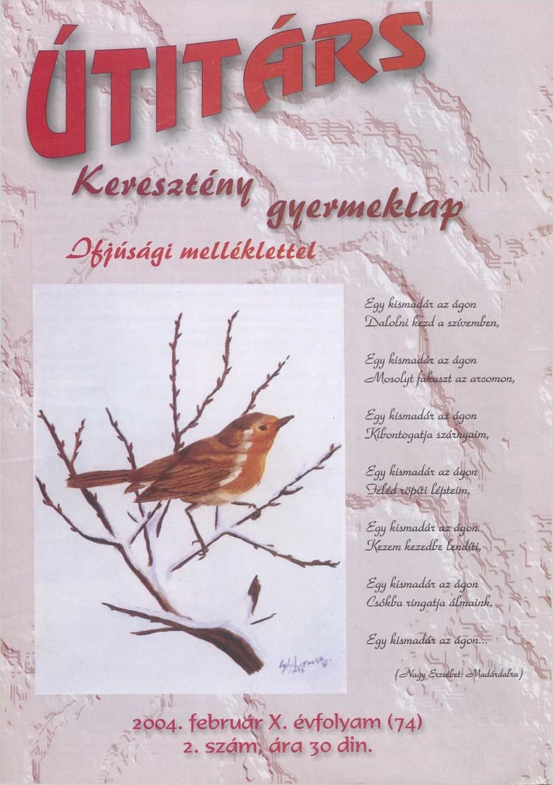 Útitárs, 9. évf. 2004. február. 2. sz.