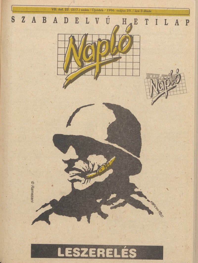 Napló - Szabadelvű hetilap, 7. évf. 1996. május 29. 317. sz.