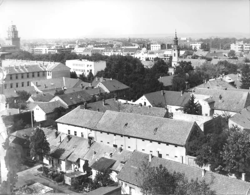 Zenta a Tisza-parti siló tetejéről