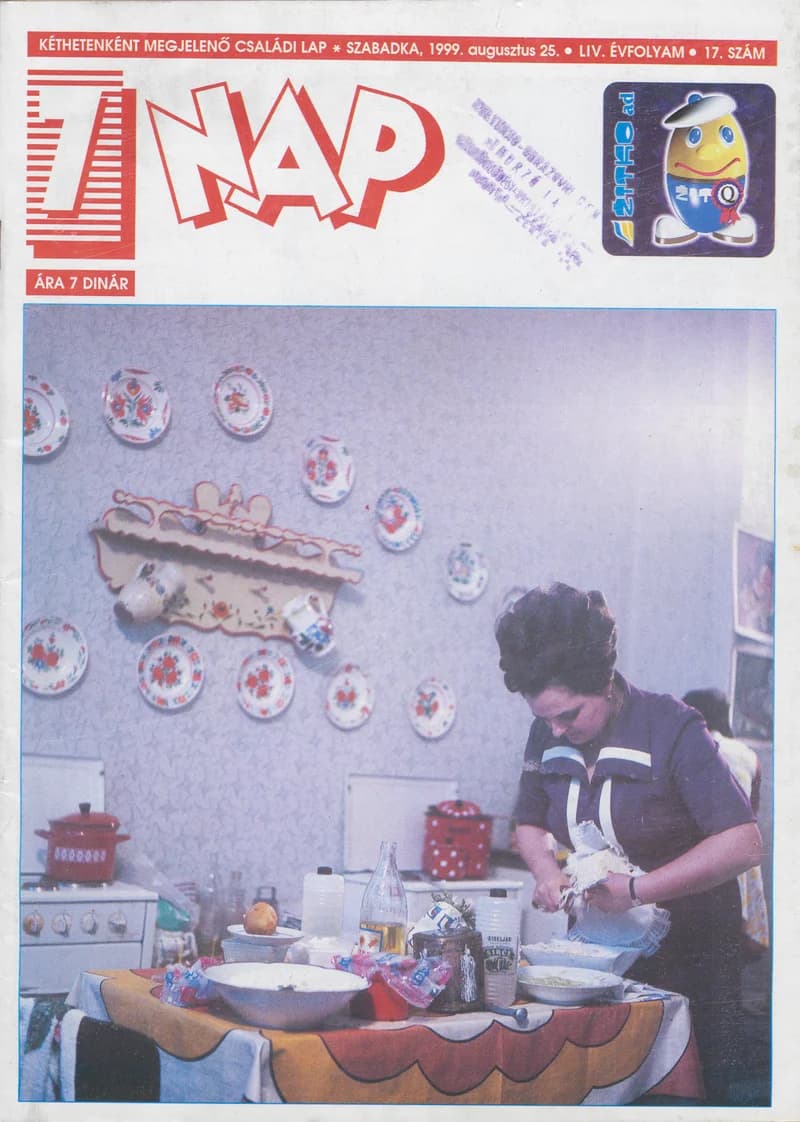 7 Nap, 54. évf. 1999. augusztus 25. 17. sz. 1–52. oldal