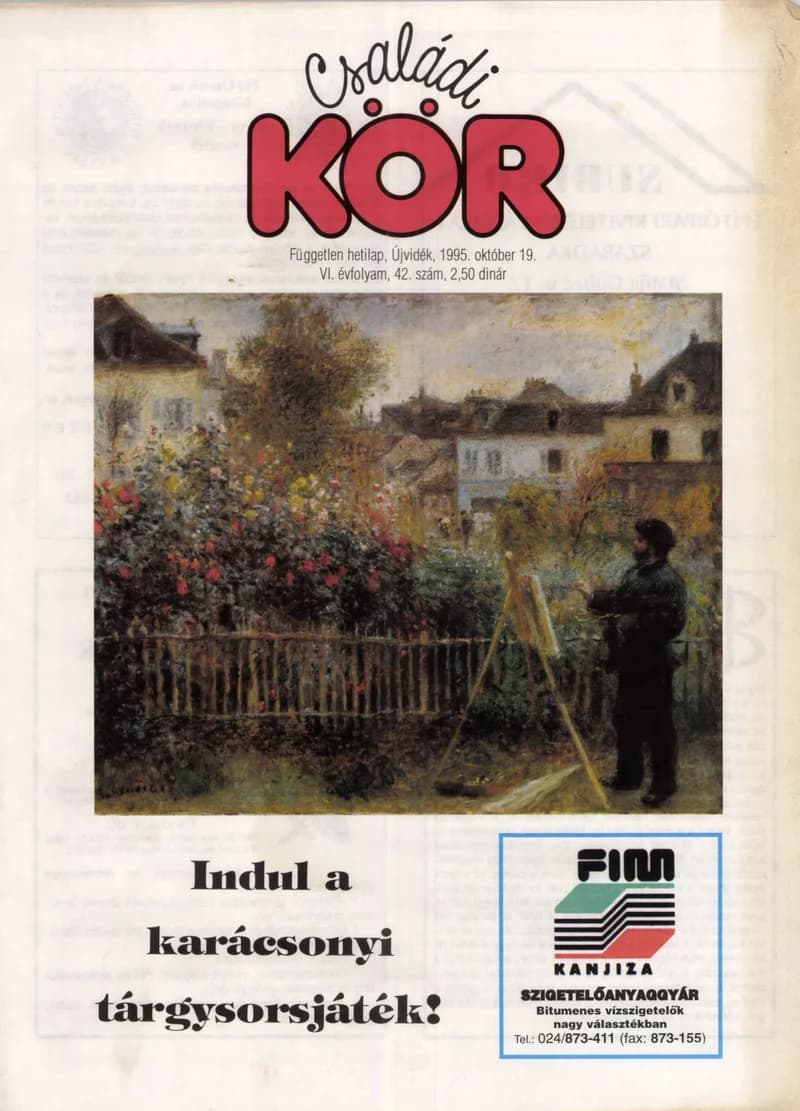 Családi Kör, 6. évf. 1995. október 19. 42. sz.
