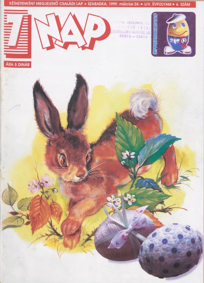 7 Nap, 54. évf. 1999. március 24. 6. sz. 1–68. oldal