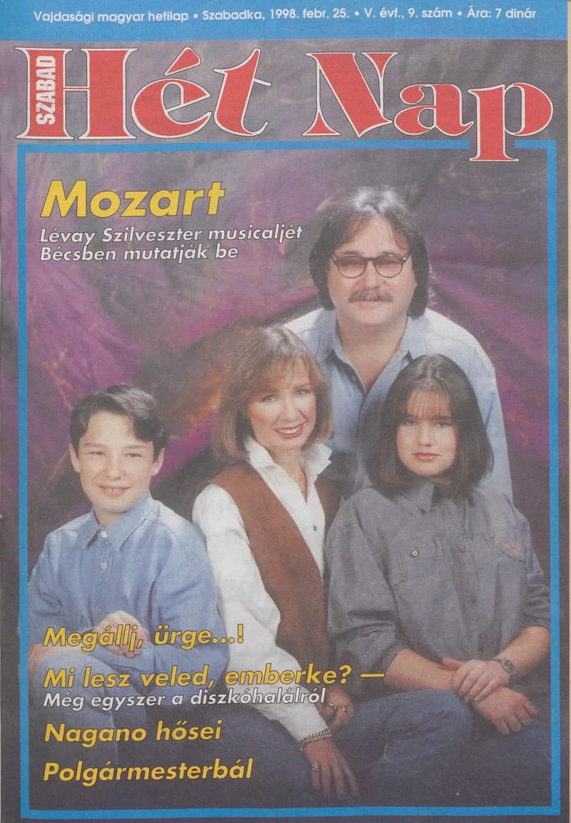 Szabad Hét Nap, 5. évf. 1998. február 25. 9. sz.