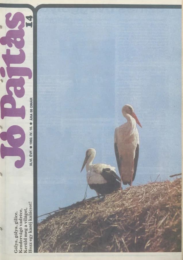 Jó Pajtás, 46. évf. 1992. április 16. 14. sz.