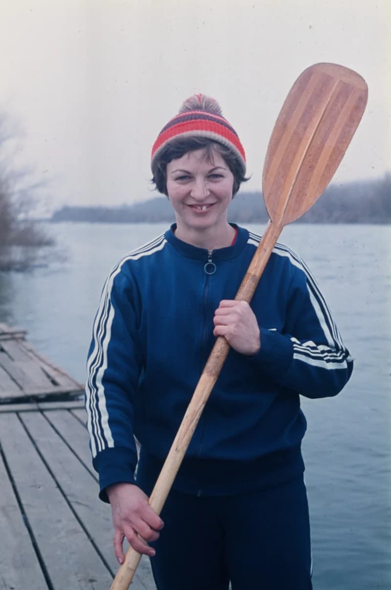 Koncz Klára országos bajnok (kajak egyes)