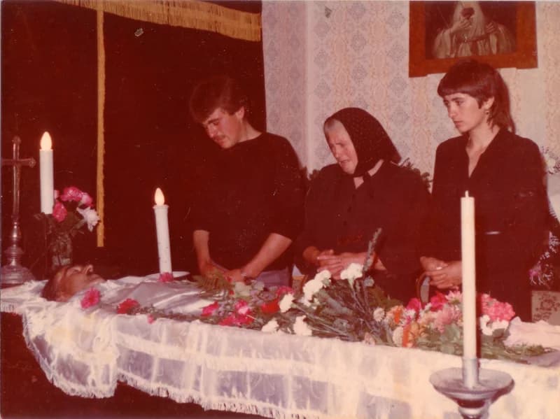 Lackó József  temetése