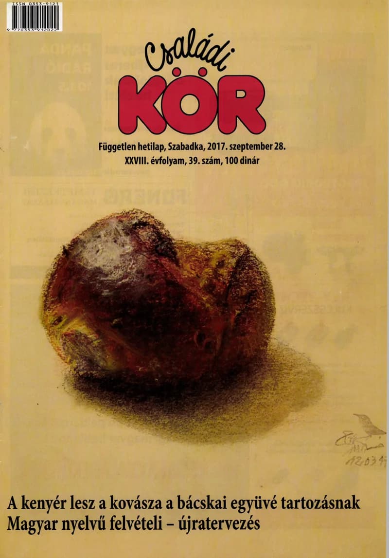 Családi Kör, 28. évf. 2017. szeptember 28. 39. sz.