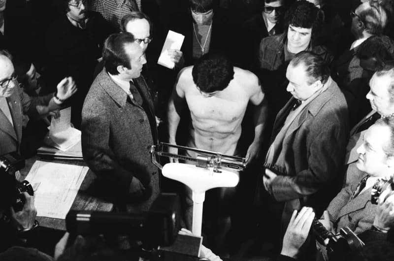 Ökölvívás Milánóban /Miguel Angel Cuello - Mate Parlov/