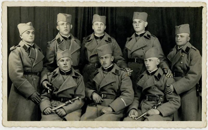 Ágoston János  katonaként