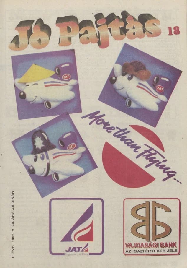 Jó Pajtás, 50. évf. 1996. május 30. 18. sz.