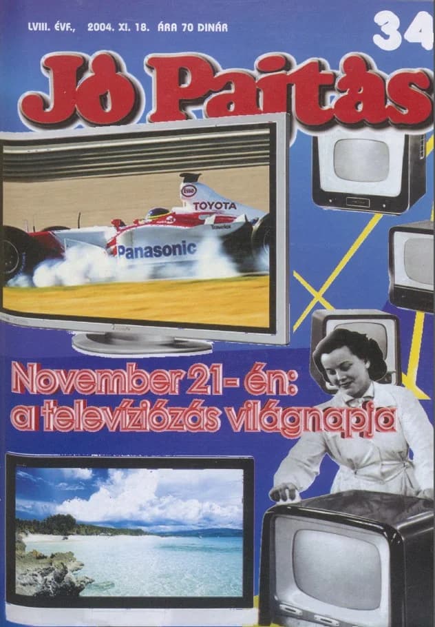 Jó Pajtás, 58. évf. 2004. november 18. 34. sz.