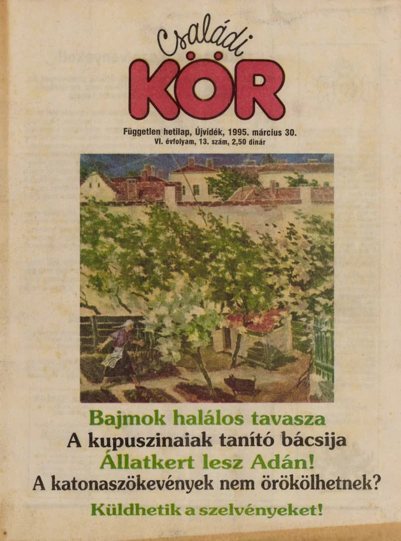 Családi Kör, 6. évf. 1995. március 30. 13. sz.