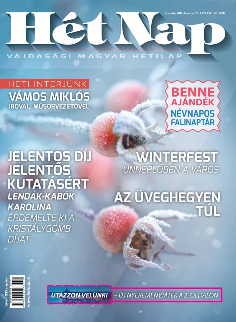 7 Nap, 72. évf. 2017. december 13. 50. sz.