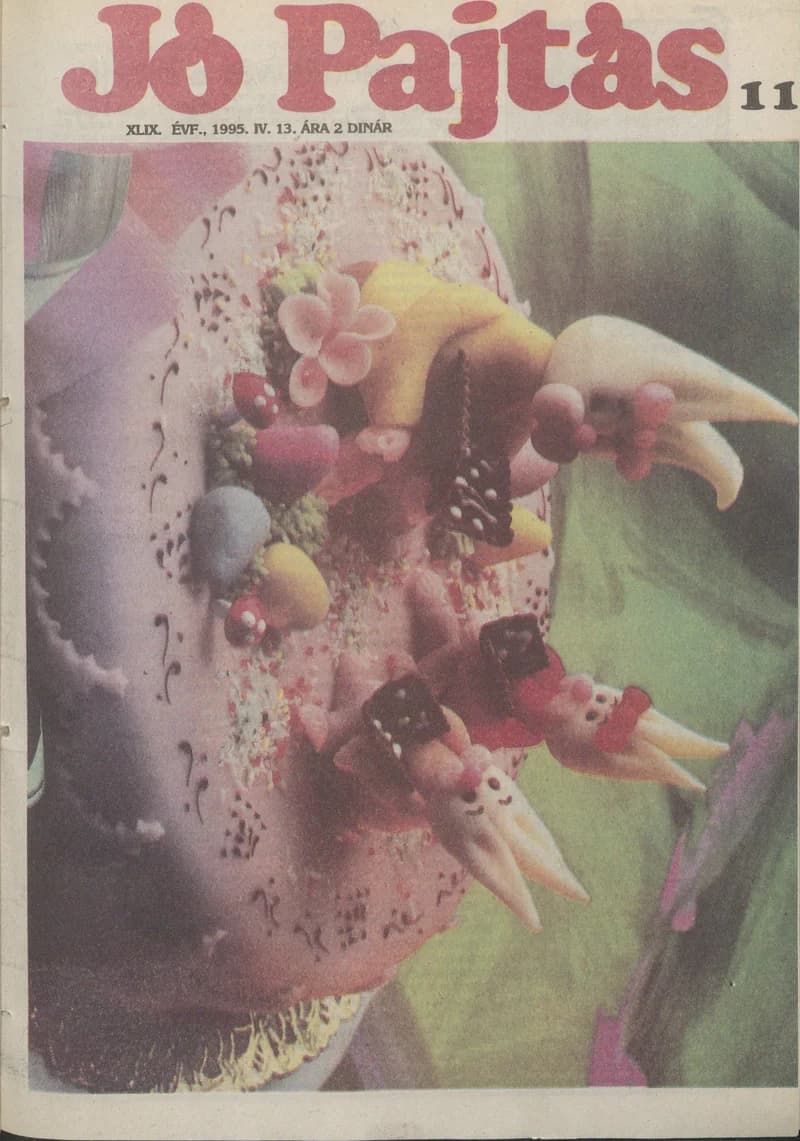 Jó Pajtás, 49. évf. 1995. április 13. 11. sz.