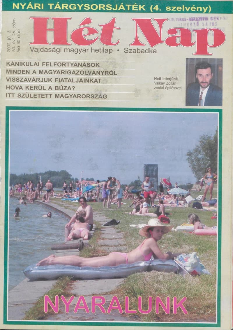 7 Nap, 57. évf. 2002. július 3. 26. sz.