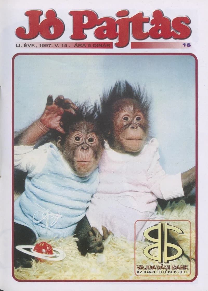 Jó Pajtás, 51. évf. 1997. május 15. 18. sz.