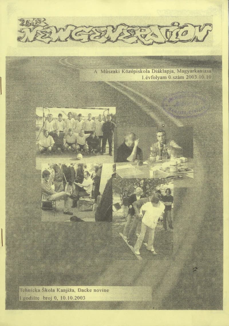 The New Generation, 1. évf. 2003. október 10. 0. szám