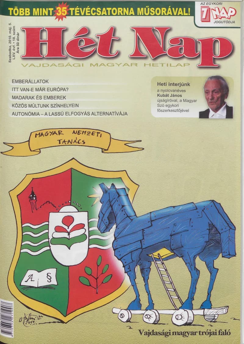 7 Nap, 65. évf. 2010. május 5. 18. sz.
