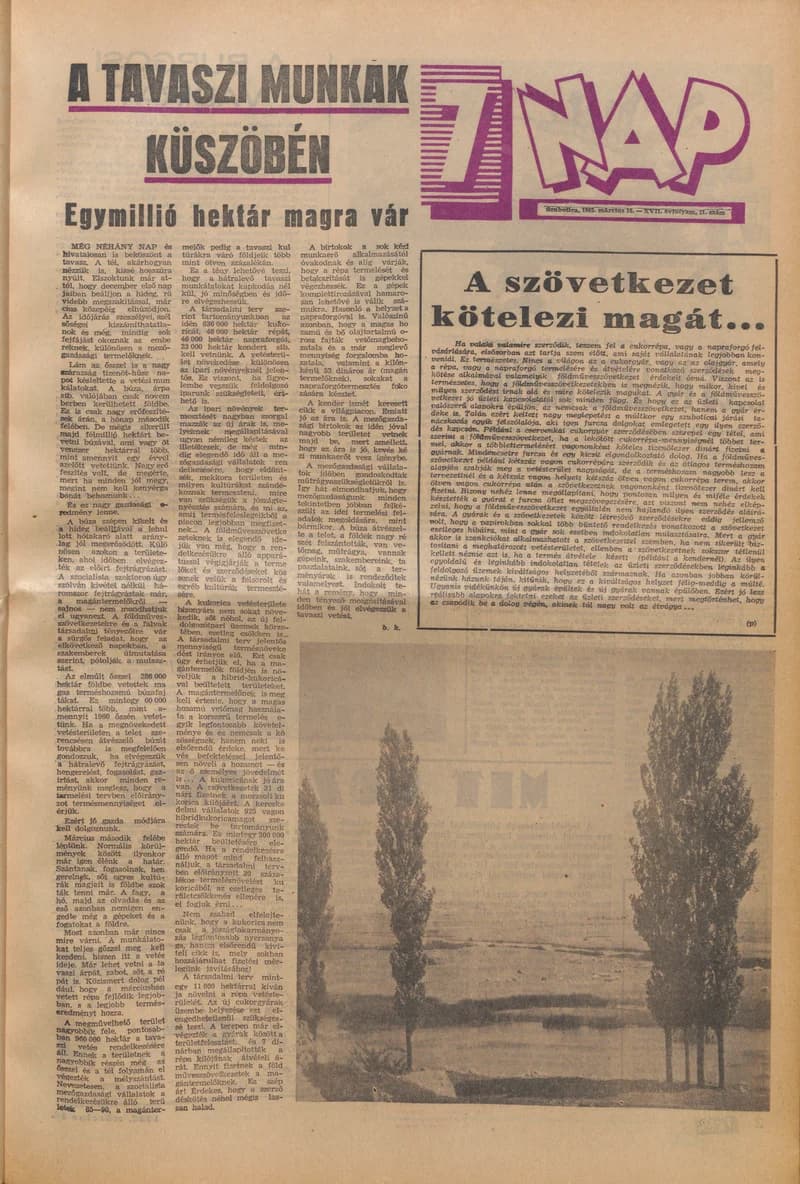 7 Nap, 17. évf. 1962. március 16. 11. sz. 1–20. oldal