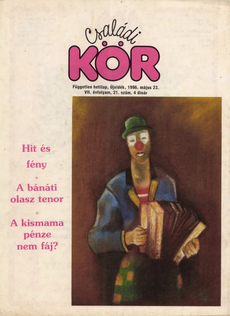 Családi Kör, 7. évf. 1996. május 23. 21. sz.