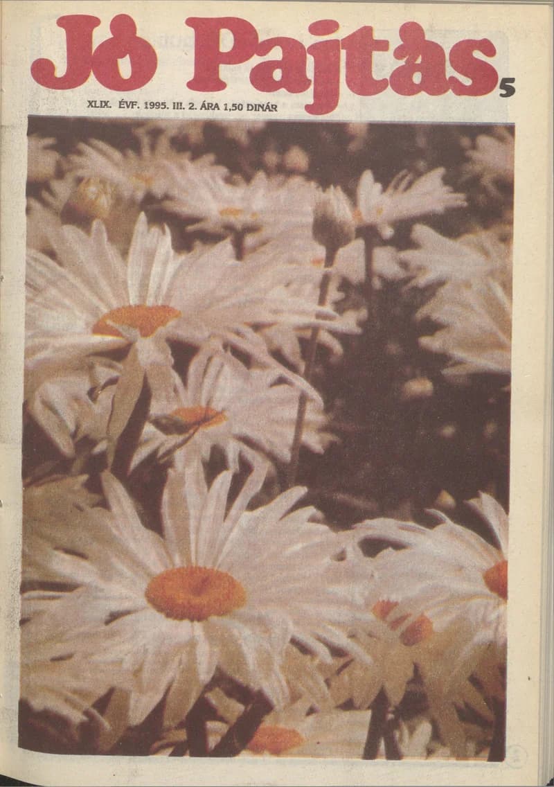 Jó Pajtás, 49. évf. 1995. március 2. 5. sz.