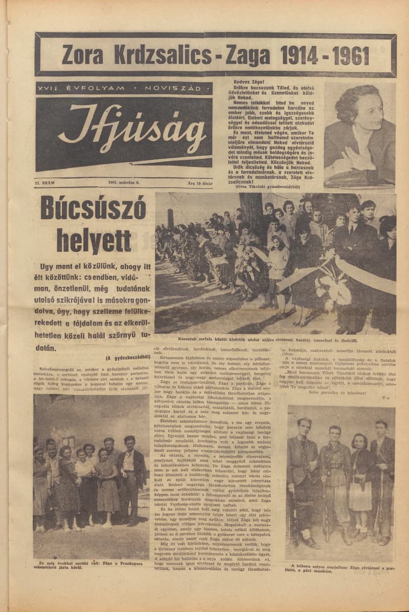 Ifjúság, 17. évf. 1961. március 9. 11. sz.