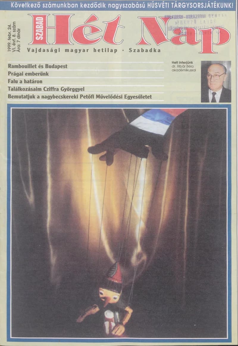 Szabad Hét Nap, 6. évf. 1999. február 24. 8. sz.