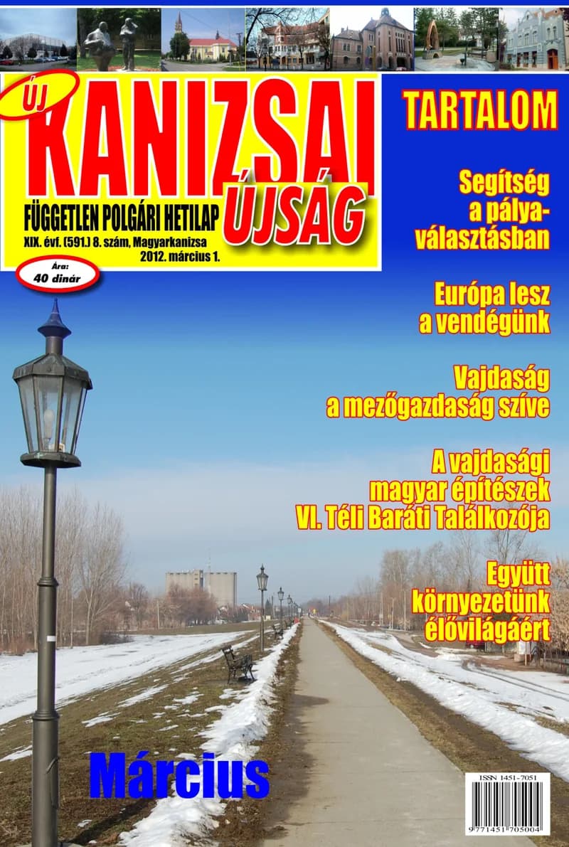 Új Kanizsai Újság, 19. évf. 2012. március 1. 8. sz.