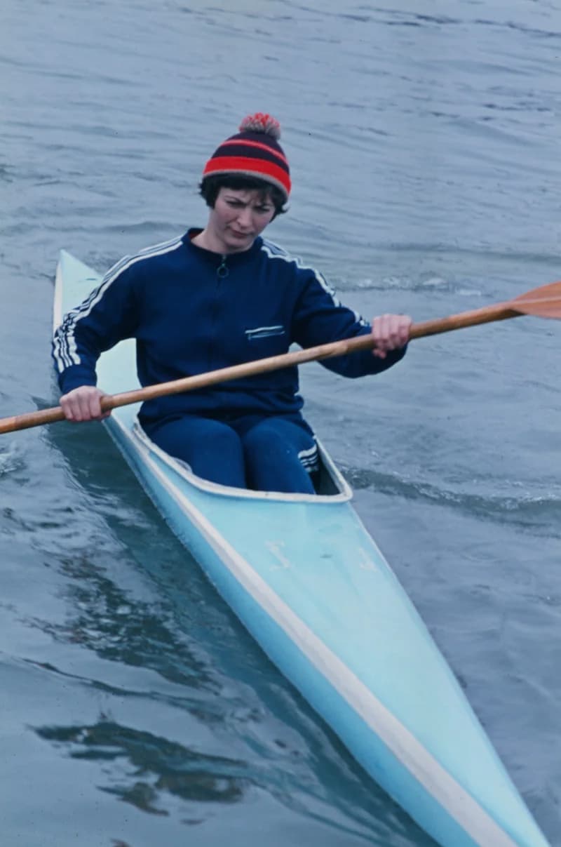 Koncz Klára országos bajnok (kajak egyes)