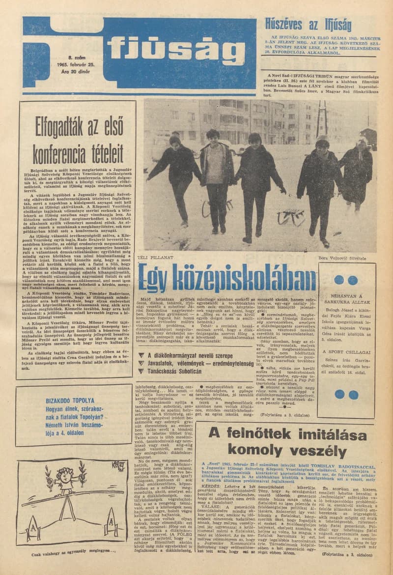 Ifjúság, 21. évf. 1965. február 25. 8. sz.