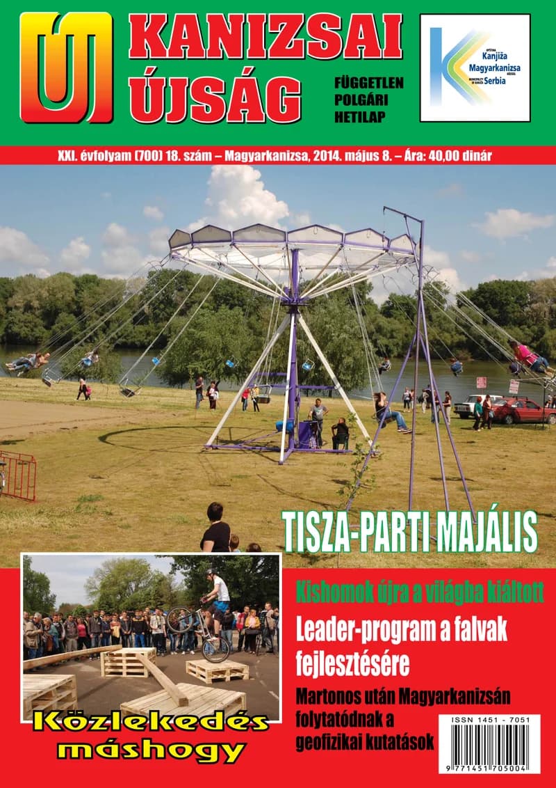 Új Kanizsai Újság, 21. évf. 2014. május 8. 18. sz.