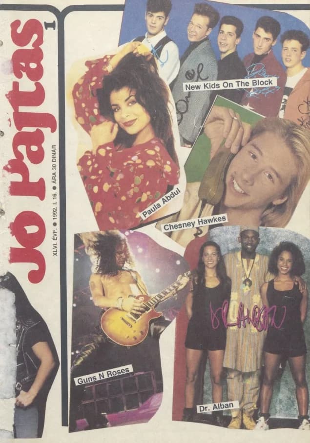 Jó Pajtás, 46. évf. 1992. január 16. 1. sz.